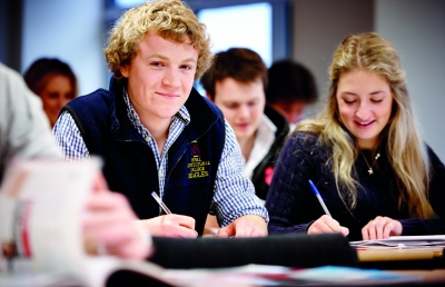 Students in a lecture
